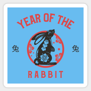 Year of the Rabbit Chinese Zodiac Sticker